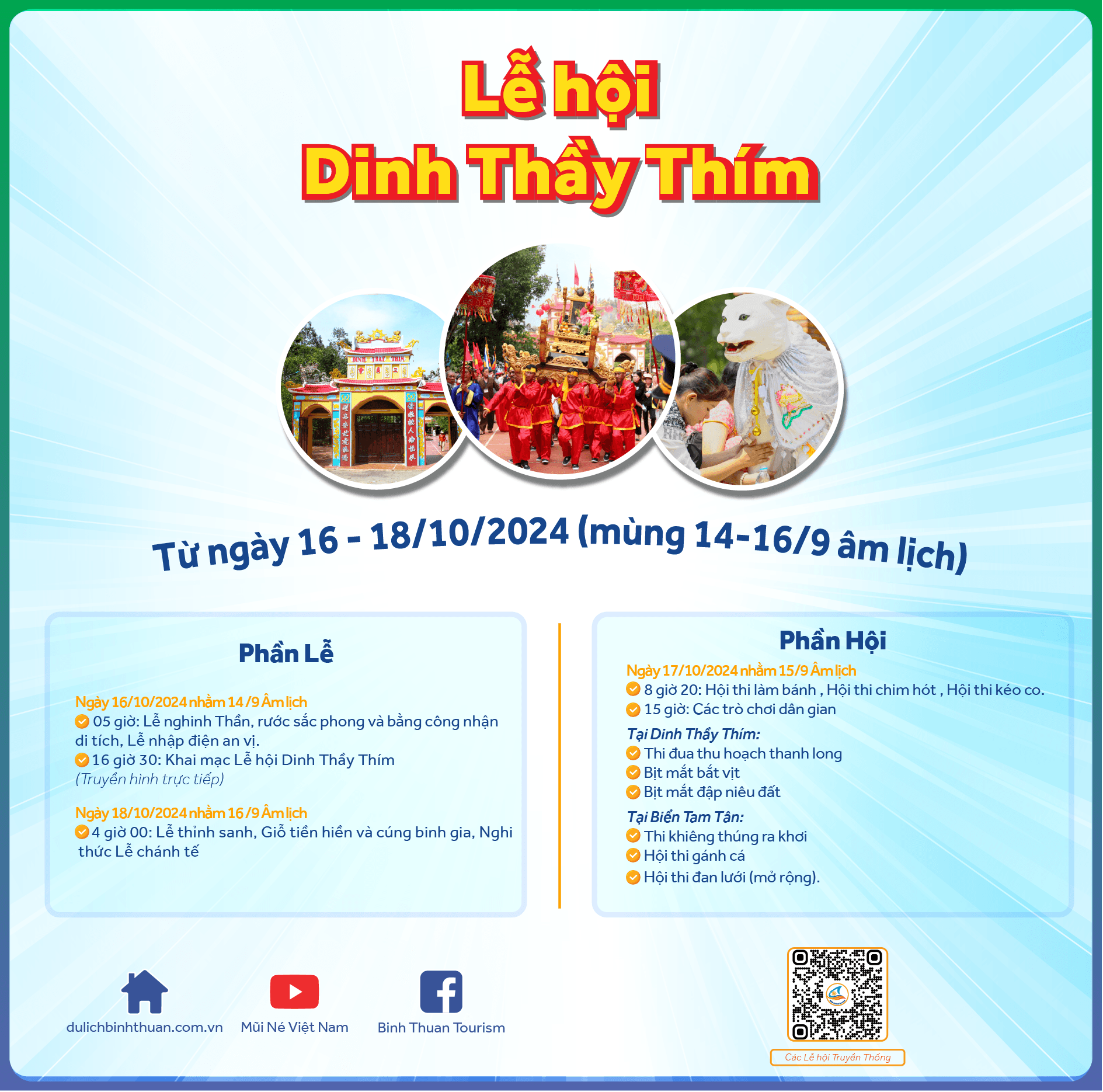 La Gi: Chuẩn bị Lễ hội Dinh Thầy Thím năm 2024