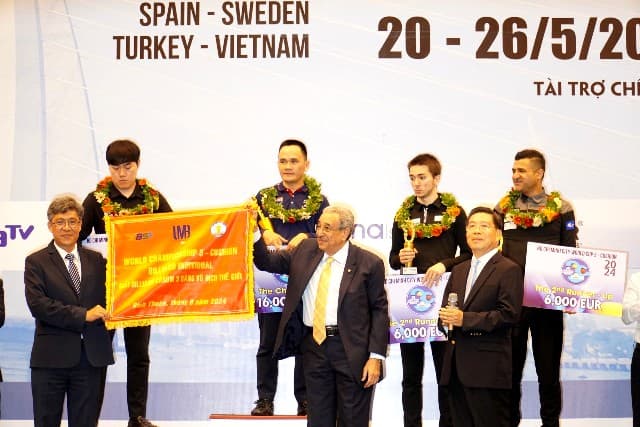 Giải Vô địch thế giới Billard carom 3 băng 2024 sẽ diễn ra tại Bình Thuận