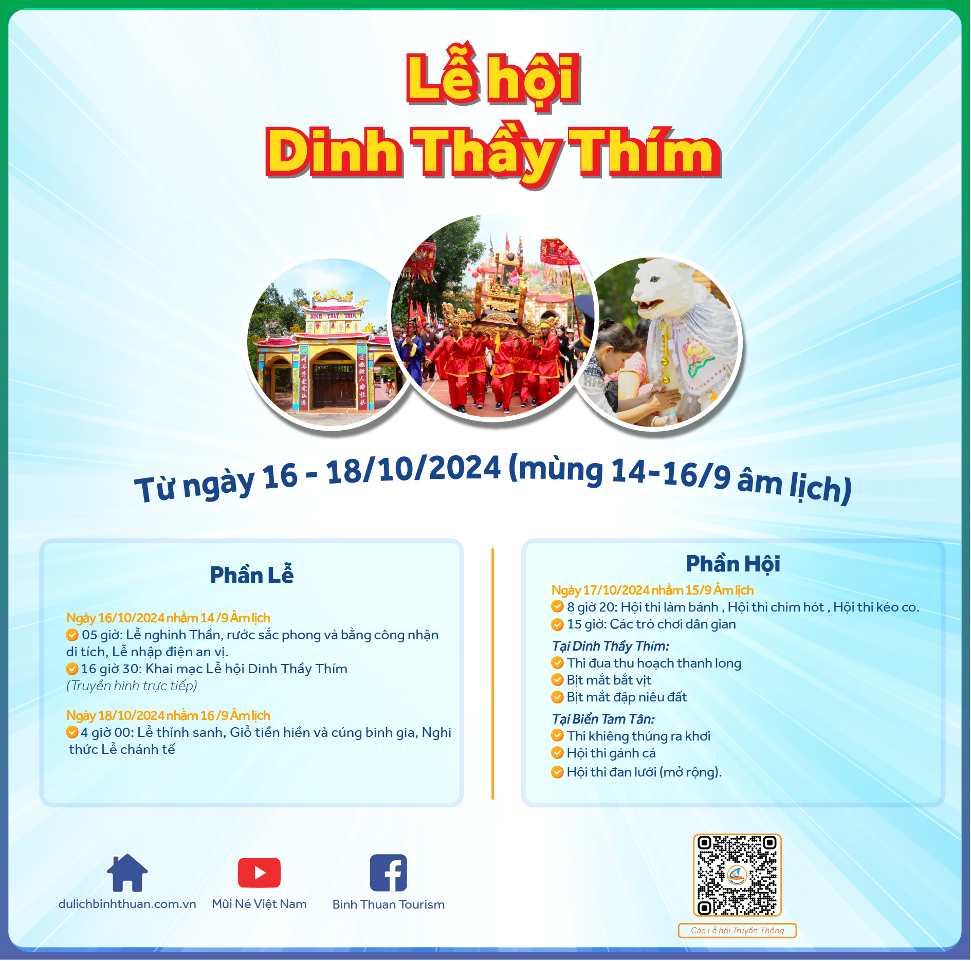La Gi: Chuẩn bị Lễ hội Dinh Thầy Thím năm 2024