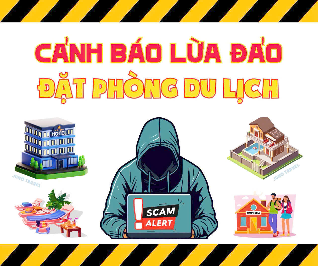 Cảnh giác lừa đảo đặt phòng khách sạn, resort trực tuyến